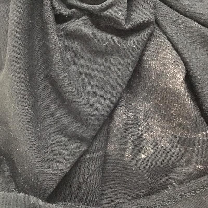 ゲス Guess Tシャツ 半袖 半袖カットソー プリントTシャツ クルーネックカットソー L プリント 黒 / ブラック /  メンズ USED 古着 中古 10145047