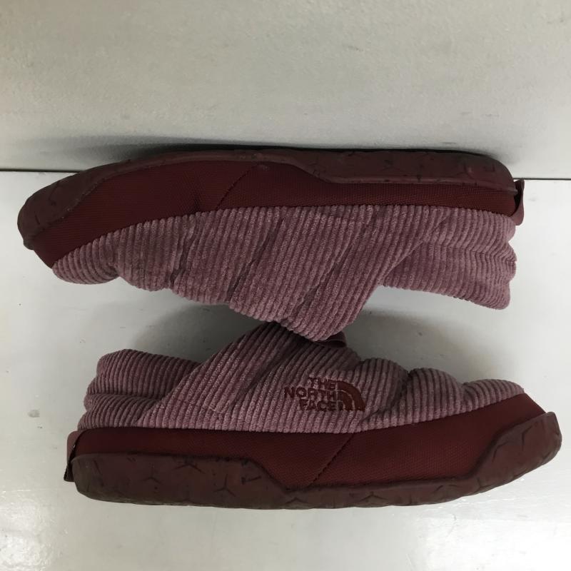ザノースフェイス THE NORTH FACE スリッポン スリッポン NFW02272 Nuptse Mule Corduroy ヌプシ 23.5cm ロゴ、文字 桃 / ピンク /  レディース USED 古着 中古 10144212