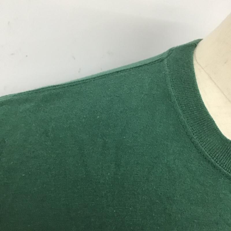 スラッシャー THRASHER Tシャツ 半袖 半袖カットソー プリントTシャツ クルーネックカットソー M ロゴ、文字 緑 / グリーン /  メンズ USED 古着 中古 10125115