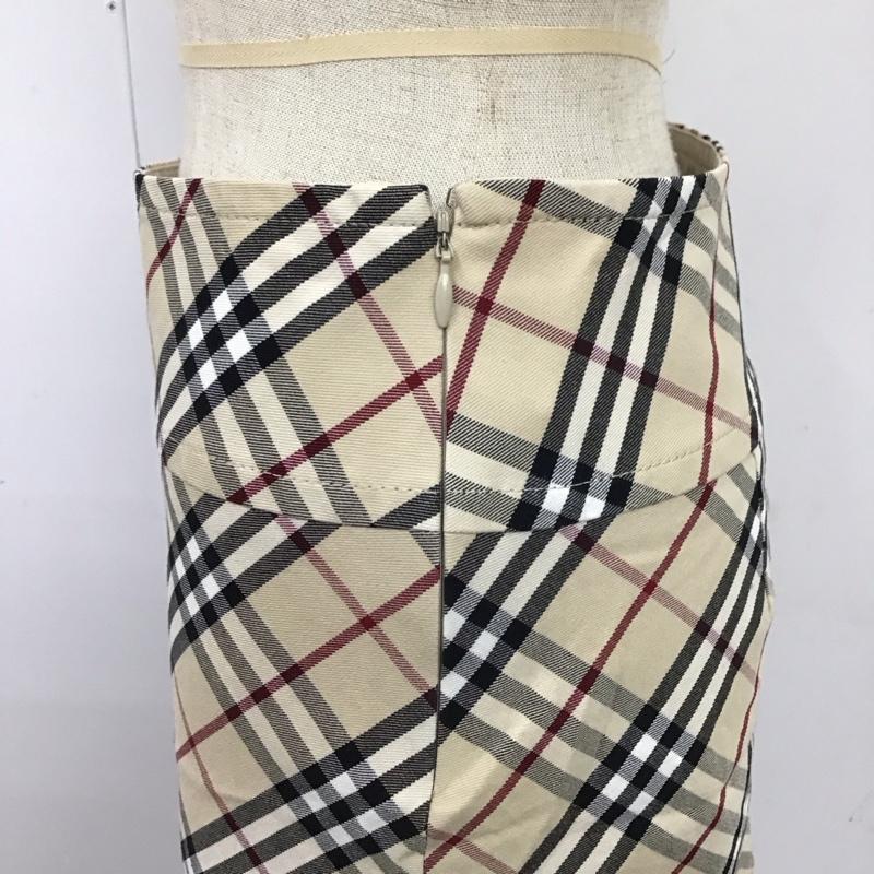 バーバリーロンドン Burberry London スカート ミニスカート ミニスカート スクエアスカート タイトスカート チェックパンツ 36 チェック マルチカラー / マルチカラー /  レディース USED 古着 中古 10114483