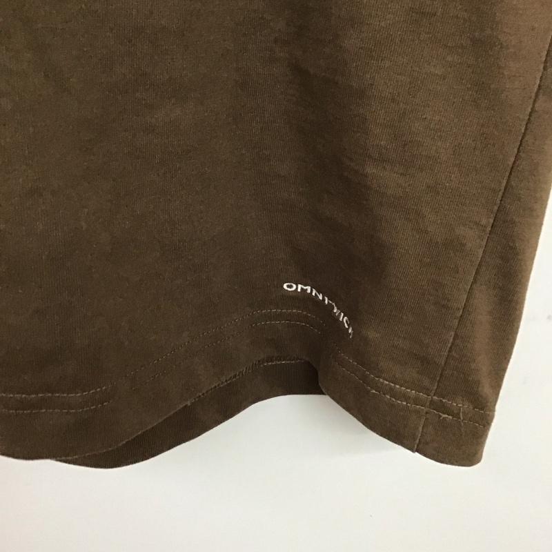 コロンビア Columbia Tシャツ 半袖 120 PM0145 半袖カットソー プリントTシャツ M ロゴ、文字 茶 / ブラウン /  メンズ USED 古着 中古 10135736