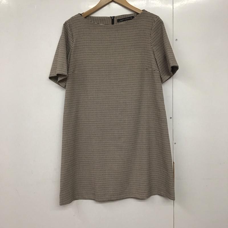 ザラ ZARA ワンピース ミニスカート S チェック マルチカラー / マルチカラー /  レディース USED 古着 中古 10142737