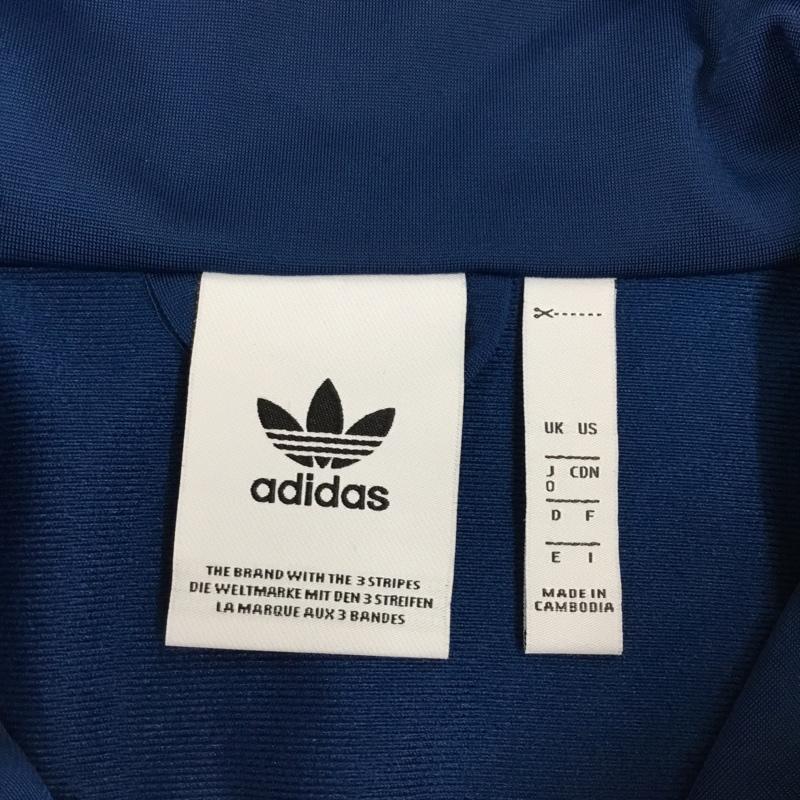 アディダス adidas ジャケット、上着 ジャンパー、ブルゾン dv1529 FIREBIRDTRACKTOP ジップアップジャケット ジャージ ロゴ、文字 青 / ブルー /  メンズ USED 古着 中古 10121979
