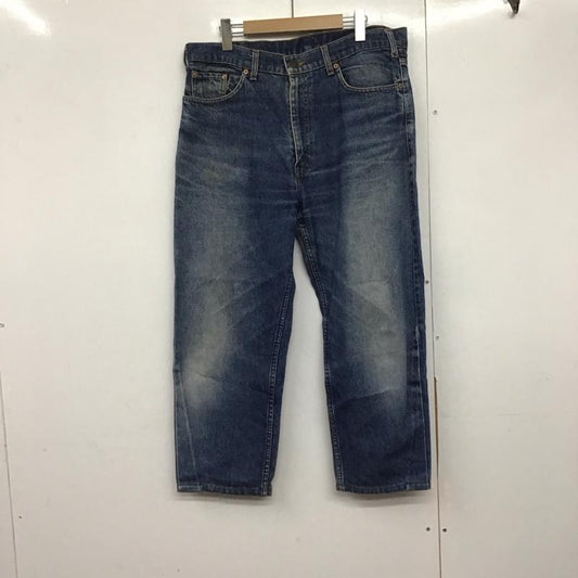 リーバイストラウスアンドコー Levi Strauss & co. パンツ デニム、ジーンズ デニムパンツ ワイドパンツ カジュアルパンツ 36 無地 インディゴ / インディゴ /  メンズ USED 古着 中古 10143535