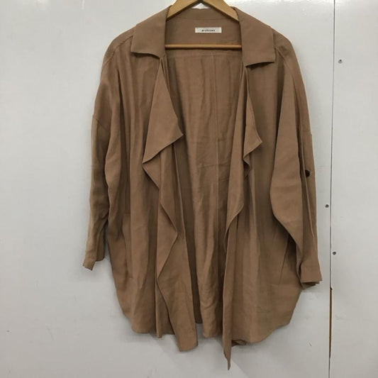 アルシーヴ archives ジャケット、上着 ジャケット、ブレザー M 無地 ベージュ / ベージュ /  レディース USED 古着 中古 10133886