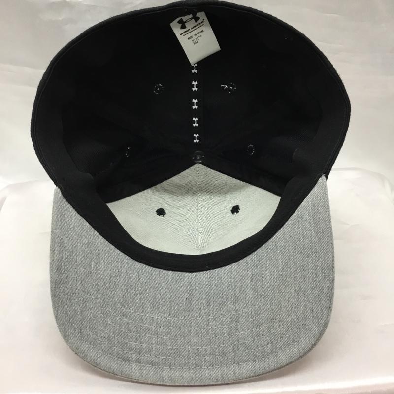 アンダーアーマー UNDER ARMOUR 帽子 キャップ 読売ジャイアンツ 巨人 ロゴ、文字 黒 / ブラック / X 灰 / グレー /  メンズ USED 古着 中古 10117818