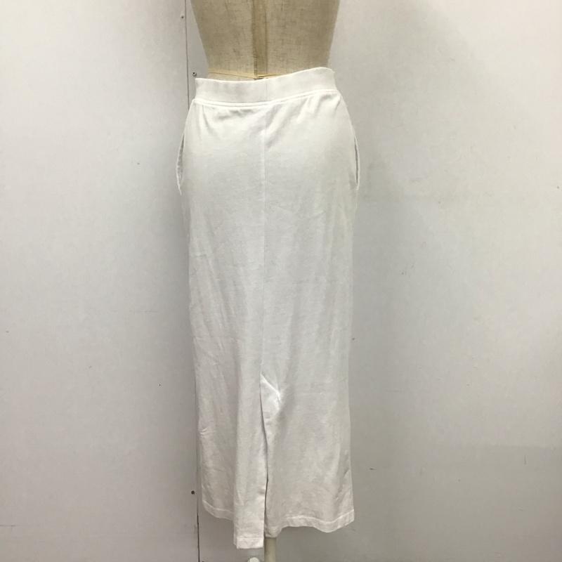 ザラ ZARA スカート ロングスカート 4424 167 250 タイトスカート S 無地 白 / ホワイト /  レディース USED 古着 中古 10118696