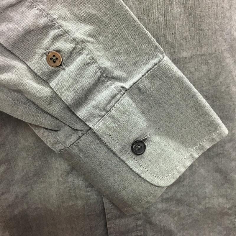 ディーゼル DIESEL シャツ、ブラウス 長袖 長袖シャツ カラーシャツ 長袖カットソー S 無地 灰 / グレー /  メンズ USED 古着 中古 10117686