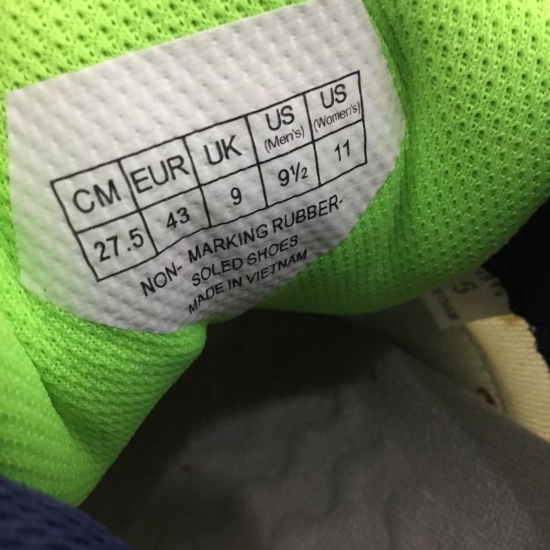 ヨネックス YONEX スニーカー スニーカー SHT107D テニスシューズ パワークッション 107D 27.5cm 箱有 27.5cm ロゴ、文字 白 / ホワイト / X 紺 / ネイビー / X 薄緑 / ライトグリーン /  メンズ USED 古着 中古 10149911