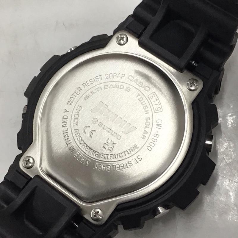 ジーショック G-SHOCK 腕時計 デジタル GW-6900 SUZUKI JIMNY CASIO スズキ ジムニー コラボウォッチ セカンドエディション 箱有 総柄 黒 / ブラック /  メンズ USED 古着 中古 10117922