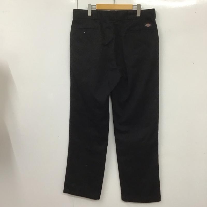 ディッキーズ Dickies パンツ ワークパンツ、ペインターパンツ ワイドパンツ カジュアルパンツ ワークパンツ 36 無地 黒 / ブラック /  メンズ USED 古着 中古 10108461