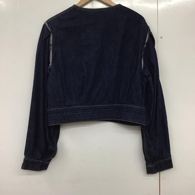 マウジー MOUSSY ジャケット、上着 ジャケット、ブレザー 010CSS11-0110 PUFF SLEEVE DENIM JACKET FREE 無地 インディゴ / インディゴ /  レディース USED 古着 中古 10140472