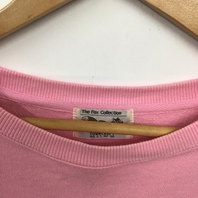 フリークスストア FREAK S STORE トレーナー 長袖 THE FOX FREE 無地 桃 / ピンク /  レディース USED 古着 中古 10133191