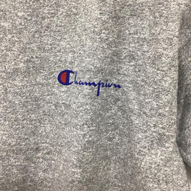 チャンピオン Campion Tシャツ 半袖 80ｓ L 無地 X ロゴ、文字 灰 / グレー /  メンズ USED 古着 中古 10131931