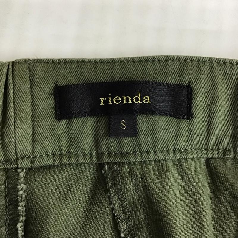 リエンダ rienda スカート ロングスカート 110CS631-1260 アシンメトリーティアードジャストウエストチノスカート S 無地 カーキ / カーキ /  レディース USED 古着 中古 10116780