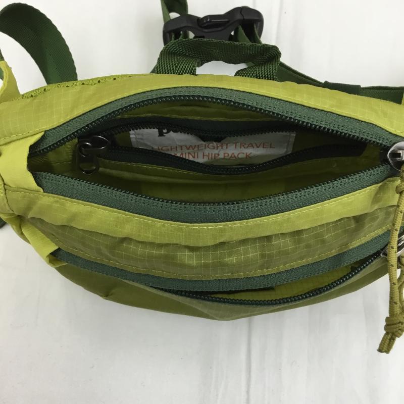 パタゴニア patagonia ウエストバッグ ウエストバッグ STY49446 ULTRALIGHT BLACK HOLE MINI HIP PACK 1L ロゴ、文字 薄緑 / ライトグリーン / X 緑 / グリーン / X カーキ / カーキ /  メンズ USED 古着 中古 10130260