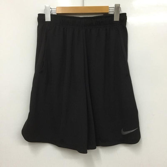 ナイキ NIKE パンツ ショートパンツ 890812-010 ジャージハーフパンツ DRI-FIT ショート 4.0 M ロゴ、文字 黒 / ブラック /  メンズ USED 古着 中古 10135004