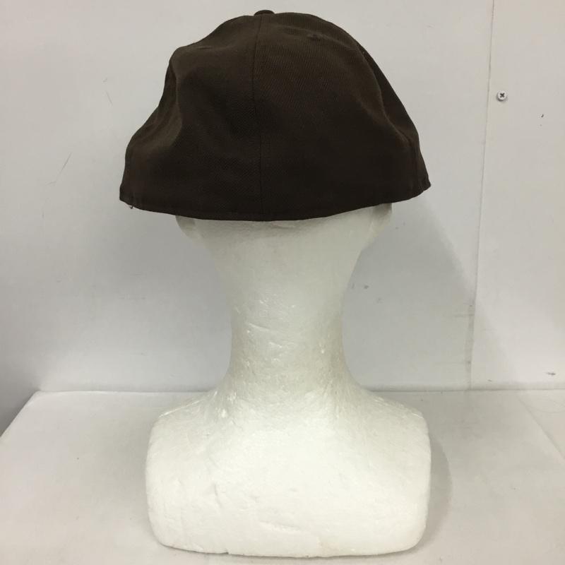 アベイシングエイプ A BATHING APE 帽子 キャップ NEW ERA ウール ロゴ、文字 茶 / ブラウン /  メンズ USED 古着 中古 10125214