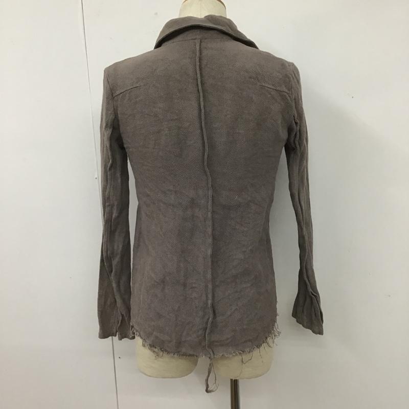 アタッチメント ATTACHMENT シャツ、ブラウス 長袖 リネンシャツ 1 無地 ベージュ / ベージュ /  メンズ USED 古着 中古 10105748