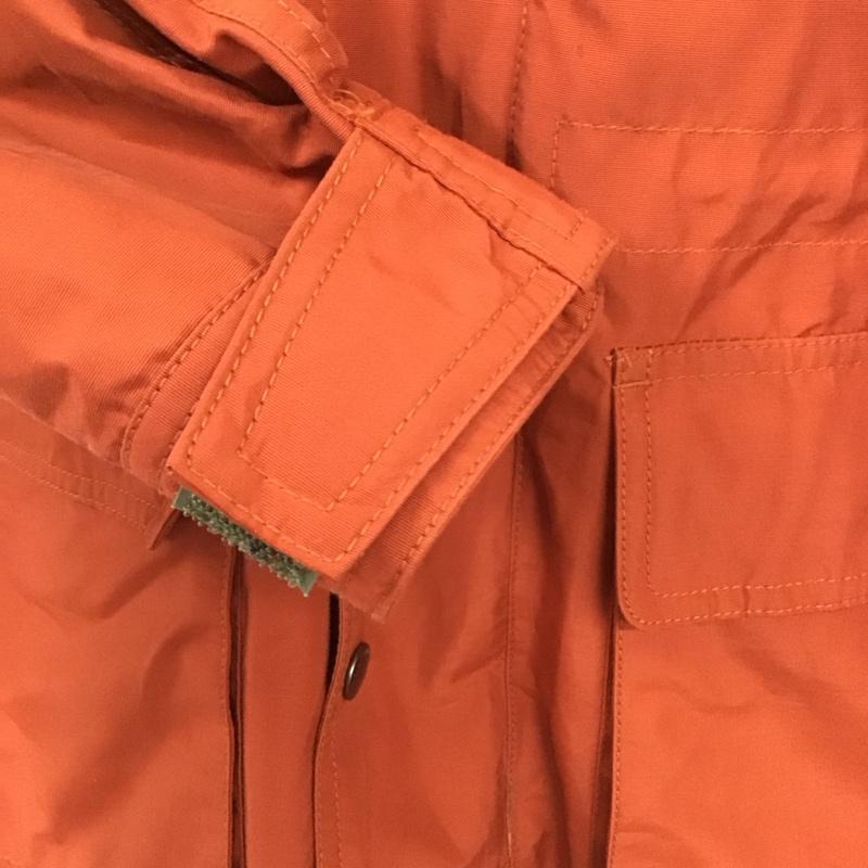 エディーバウアー Eddie Bauer ジャケット、上着 ジャンパー、ブルゾン ジップアップジャケット アウター 古着 ジップアップパーカー M 無地 橙 / オレンジ /  メンズ USED 古着 中古 10140946