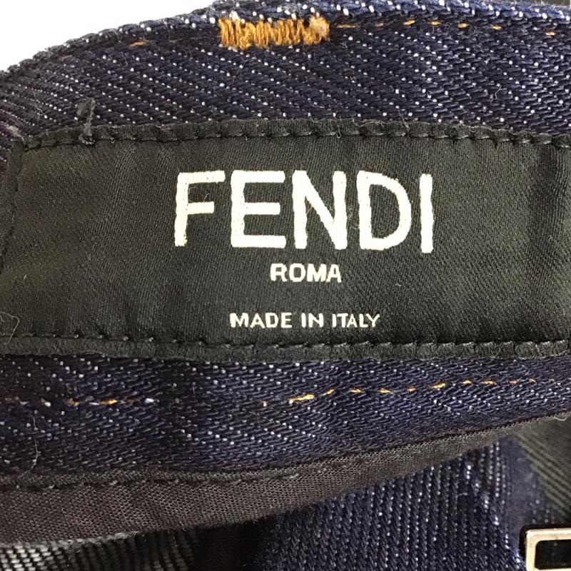 フェンディ FENDI パンツ デニム、ジーンズ FLP201 30インチ 無地 インディゴ / インディゴ /  メンズ USED 古着 中古 10117126