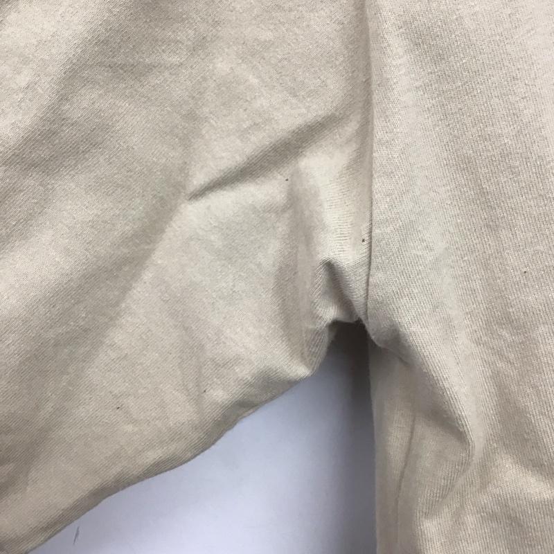 グラニフ graniph Tシャツ 半袖 半袖カットソー プリントTシャツ クルーネックカットソー XL ロゴ、文字 ベージュ / ベージュ /  メンズ USED 古着 中古 10145974