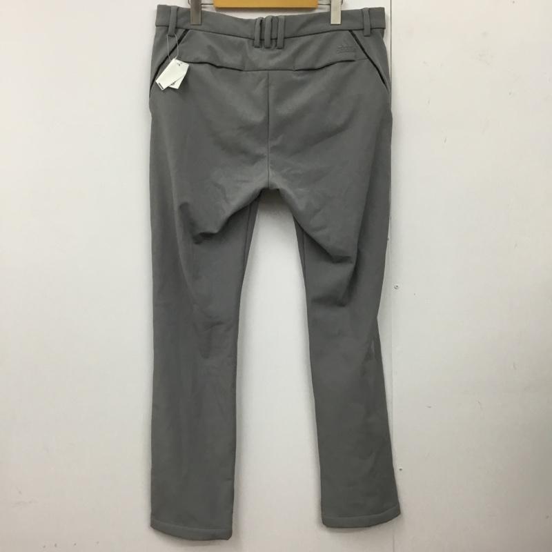 アディダス adidas パンツ ワークパンツ、ペインターパンツ カジュアルパンツ ワークパンツ ワイドパンツ スポーツウェア ロゴ、文字 灰 / グレー /  メンズ USED 古着 中古 10114812