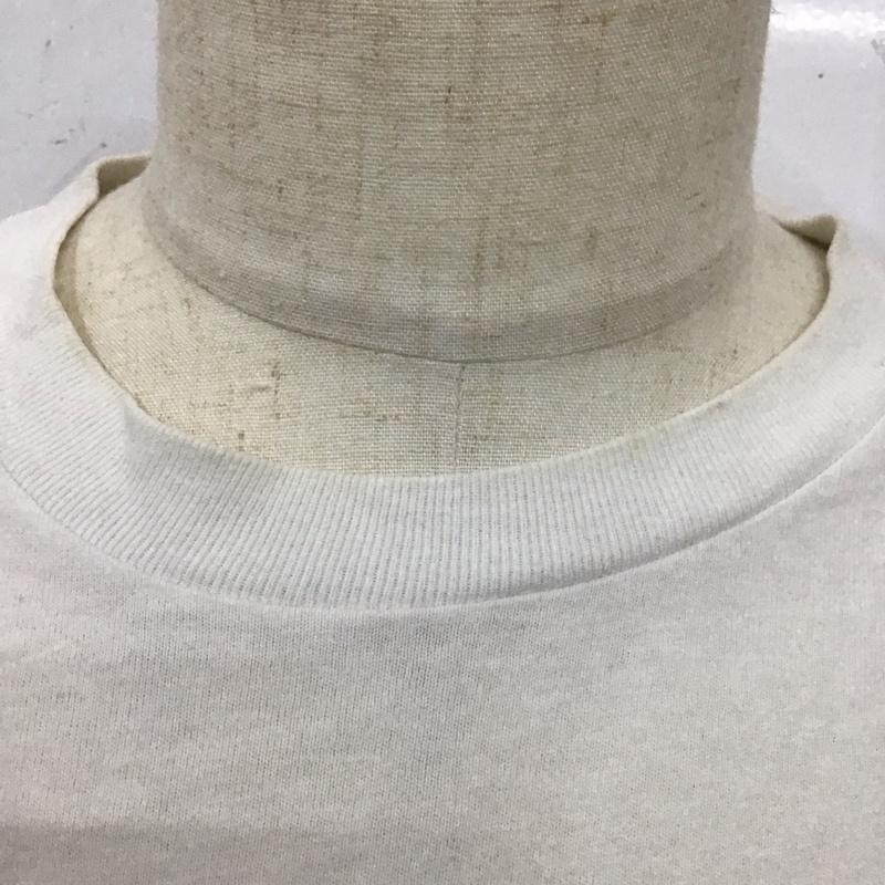 ステューシー STUSSY Tシャツ 半袖 半袖カットソー プリントTシャツ クルーネックカットソー L プリント 白 / ホワイト /  メンズ USED 古着 中古 10112092