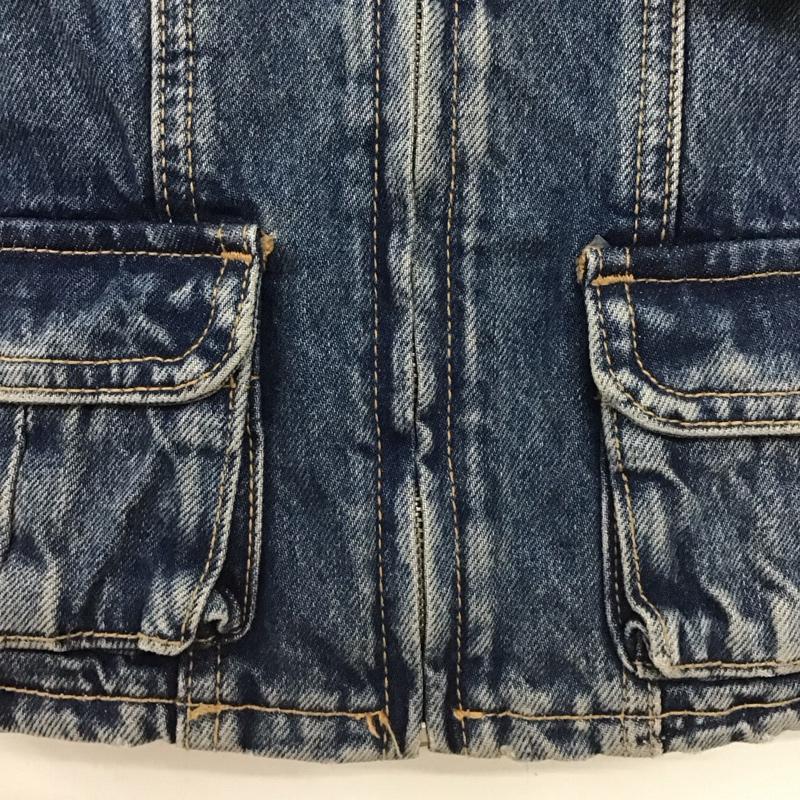 ザラ ZARA キャミソール キャミソール 3607/210/407 デニム XS 無地 青 / ブルー /  レディース USED 古着 中古 10149093
