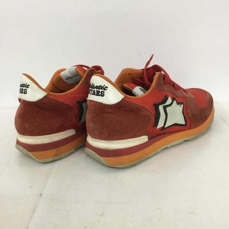 アトランティック スターズ Atlantic STARS スニーカー スニーカー 42 ロゴ、文字 赤 / レッド /  メンズ USED 古着 中古 10133906