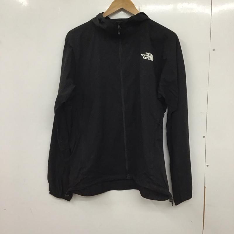 ザノースフェイス THE NORTH FACE ジャケット、上着 ジャンパー、ブルゾン np22202 スワローテイルフーディ ジップアップジャケット アウター L ロゴ、文字 黒 / ブラック /  メンズ USED 古着 中古 10137981