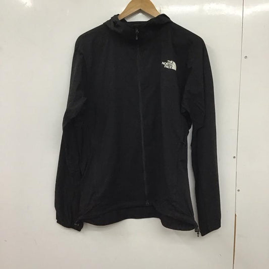 ザノースフェイス THE NORTH FACE ジャケット、上着 ジャンパー、ブルゾン np22202 スワローテイルフーディ ジップアップジャケット アウター L ロゴ、文字 黒 / ブラック /  メンズ USED 古着 中古 10137981