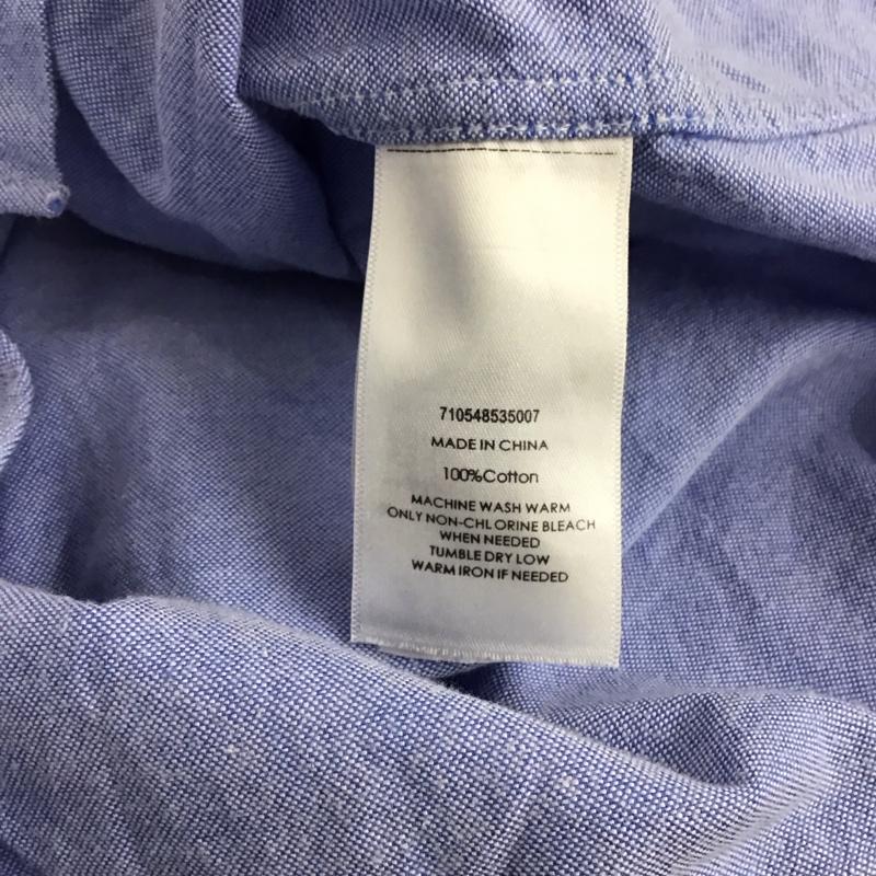 ラルフローレン RALPHLAUREN シャツ、ブラウス 長袖 L 無地 水色 / ライトブルー /  メンズ USED 古着 中古 10145752
