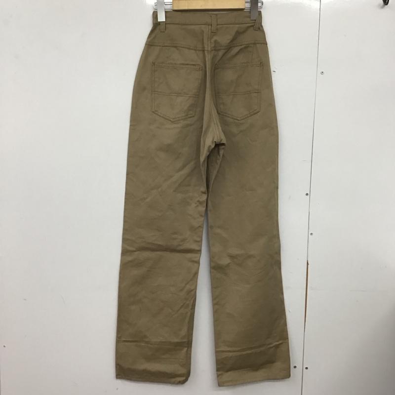 サボイクロージング SAVOYCLOTHING パンツ チノパン SVY-LPT018 コットン XS 無地 ベージュ / ベージュ /  レディース USED 古着 中古 10146937