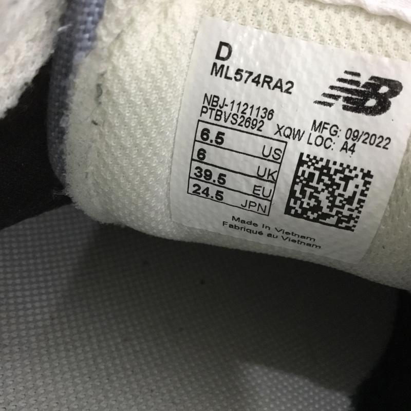 ニューバランス New Balance スニーカー スニーカー ML574RA2 24.5cm 24.5cm ロゴ、文字 青 / ブルー /  レディース USED 古着 中古 10133091