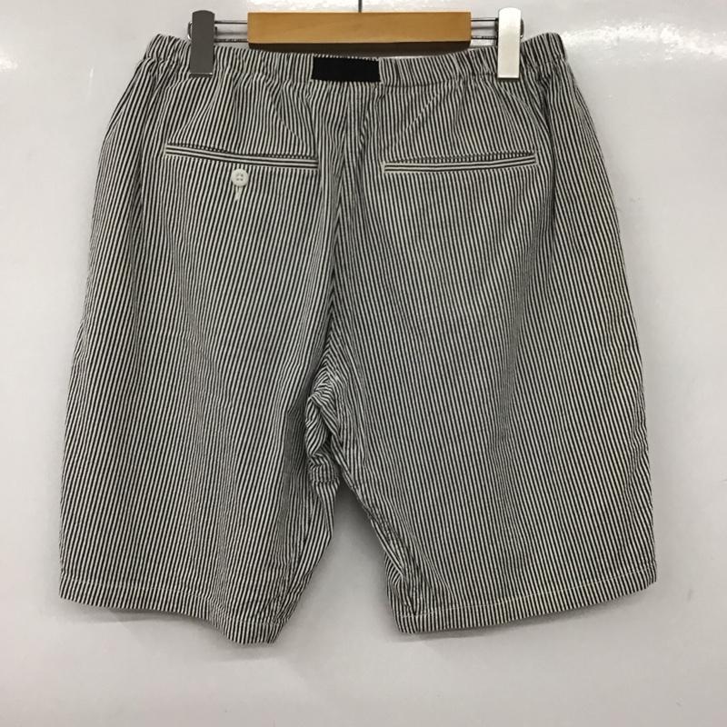 グラミチ GRAMICCI パンツ ショートパンツ GMP-18S320 ショートパンツ ハーフパンツ L ストライプ 白 / ホワイト / X 紺 / ネイビー /  メンズ USED 古着 中古 10135710