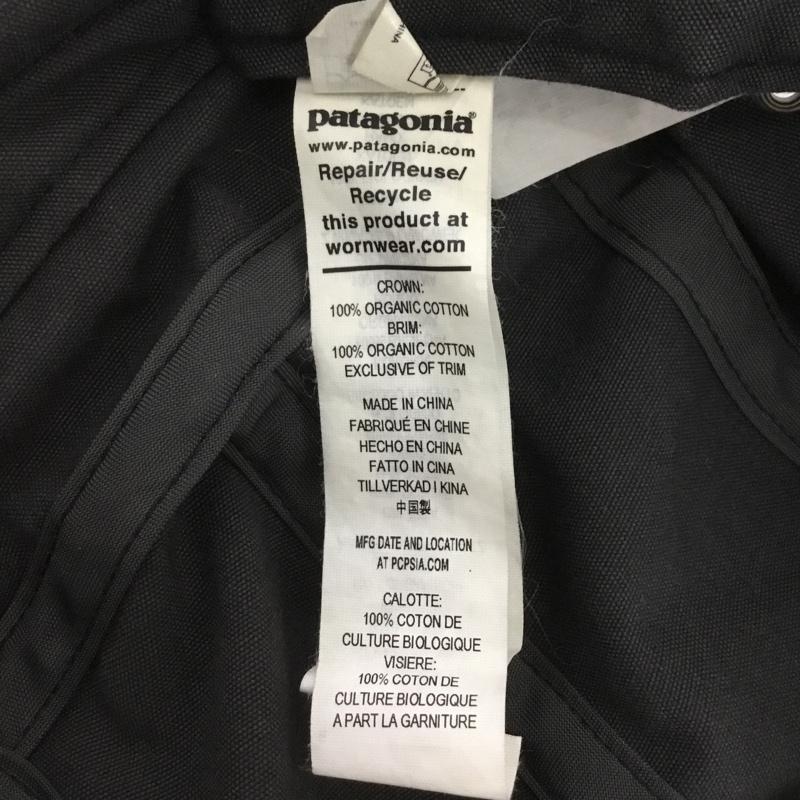 パタゴニア patagonia 帽子 キャップ STY22321 マクルーアハット ロゴ、文字 黒 / ブラック /  メンズ USED 古着 中古 10132843