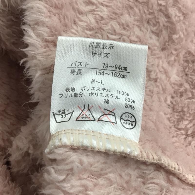 ピンクハウス PINK HOUSE シャツ、ブラウス 半袖 半袖フリースシャツ ビックカラー フロントボタン 無地 桃 / ピンク /  レディース USED 古着 中古 10142701