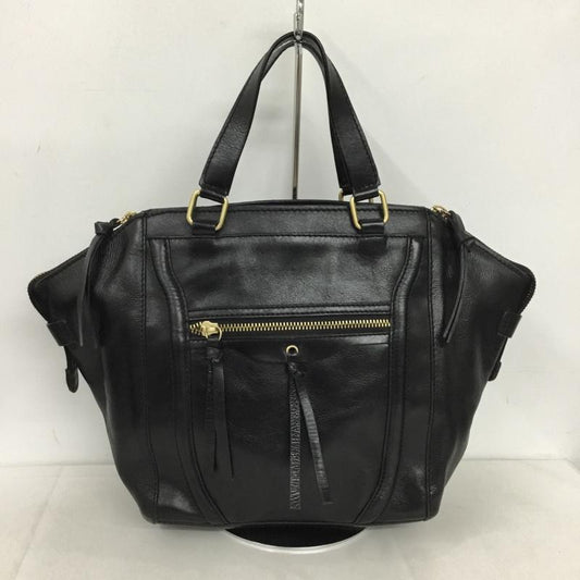 ザラ ZARA ハンドバッグ ハンドバッグ 無地 黒 / ブラック /  レディース USED 古着 中古 10144339
