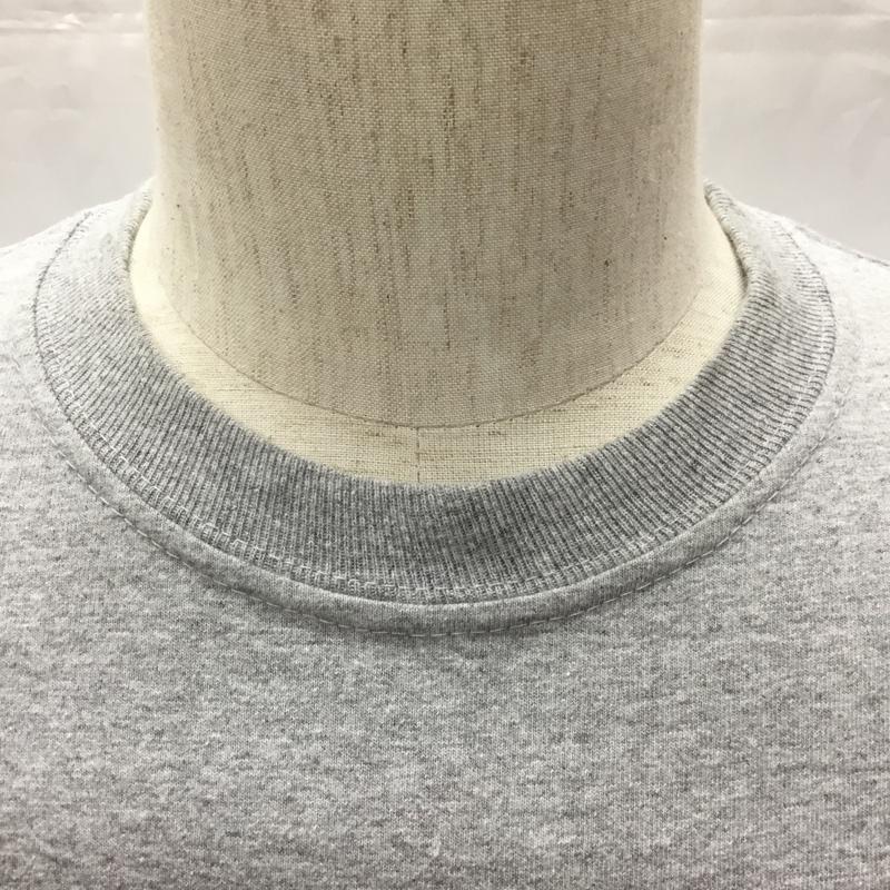 カーハート Carhartt Tシャツ 半袖 半袖カットソー 無地Tシャツ クルーネックカットソー S ロゴ、文字 灰 / グレー /  メンズ USED 古着 中古 10114137