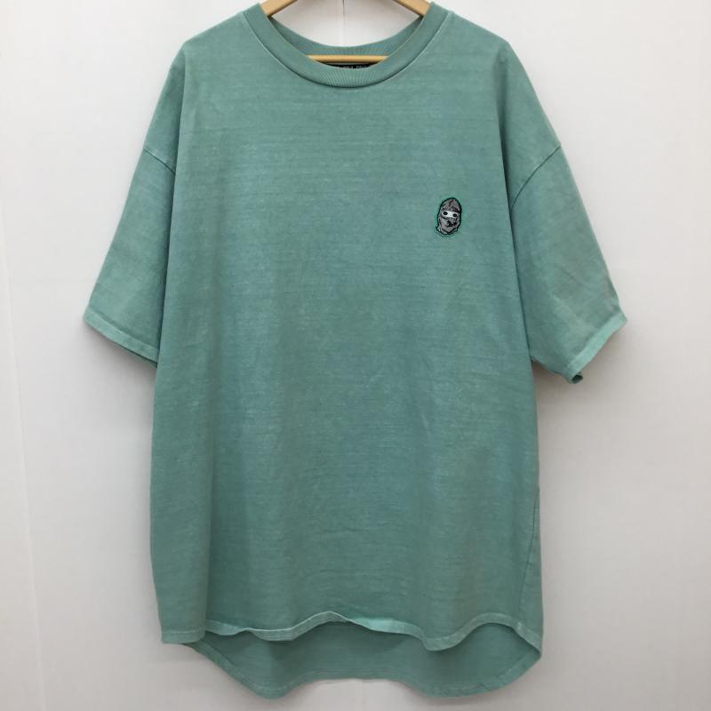 カタリスト CVTVLIST Tシャツ 半袖 2101090307 CVTVLIST 半袖 Tシャツ ワンポイント ミントグリーン 2 ワンポイント 薄緑 / ライトグリーン /  メンズ USED 古着 中古 10148322
