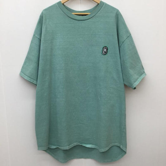 カタリスト CVTVLIST Tシャツ 半袖 2101090307 CVTVLIST 半袖 Tシャツ ワンポイント ミントグリーン 2 ワンポイント 薄緑 / ライトグリーン /  メンズ USED 古着 中古 10148322