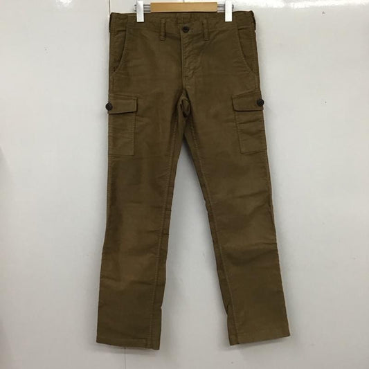 ハリウッドランチマーケット HRMARKET パンツ ワークパンツ、ペインターパンツ ワークパンツ ワイドパンツ カジュアルパンツ 3 無地 茶 / ブラウン /  メンズ USED 古着 中古 10116634