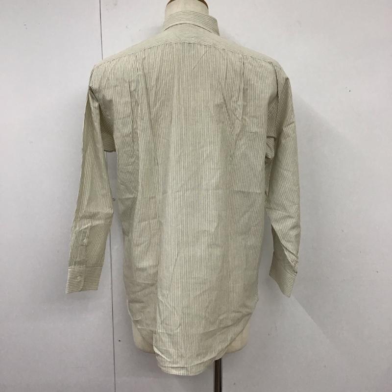 ジバンシィ GIVENCHY シャツ、ブラウス 長袖 90s 90年代 コットン リネン ストライプ マルチカラー / マルチカラー /  メンズ USED 古着 中古 10118092