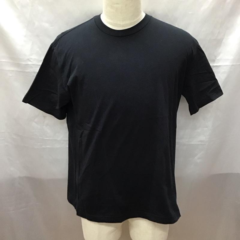 ヒューマンメード HUMAN MADE Tシャツ 半袖 半袖カットソー プリントTシャツ クルーネックカットソー M 無地 紺 / ネイビー /  メンズ USED 古着 中古 10113182