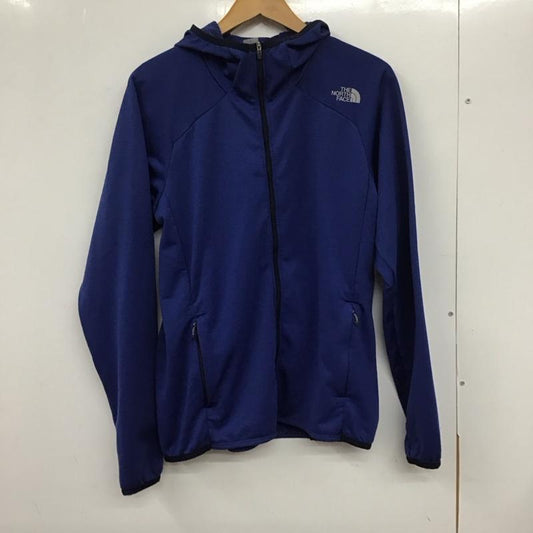 ザノースフェイス THE NORTH FACE パーカー 長袖 nt61878 マウンテンパーカー ジップアップパーカー アウター L ロゴ、文字 青 / ブルー /  メンズ USED 古着 中古 10132391