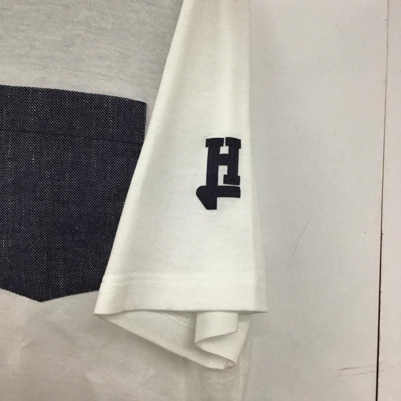 ヘルノ HERNO Tシャツ 半袖 半袖カットソー 無地Tシャツ クルーネックカットソー 46 無地 白 / ホワイト /  メンズ USED 古着 中古 10132172