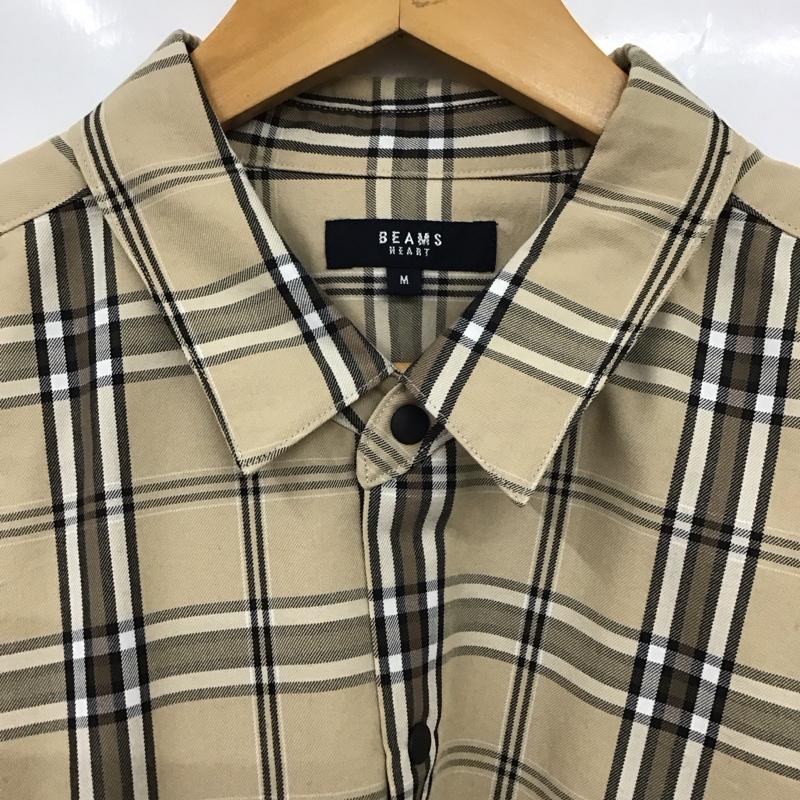 ビームス ハート BEAMS HEART シャツ、ブラウス 長袖 長袖シャツ チェックシャツ カラーシャツ M チェック マルチカラー / マルチカラー /  メンズ USED 古着 中古 10131548