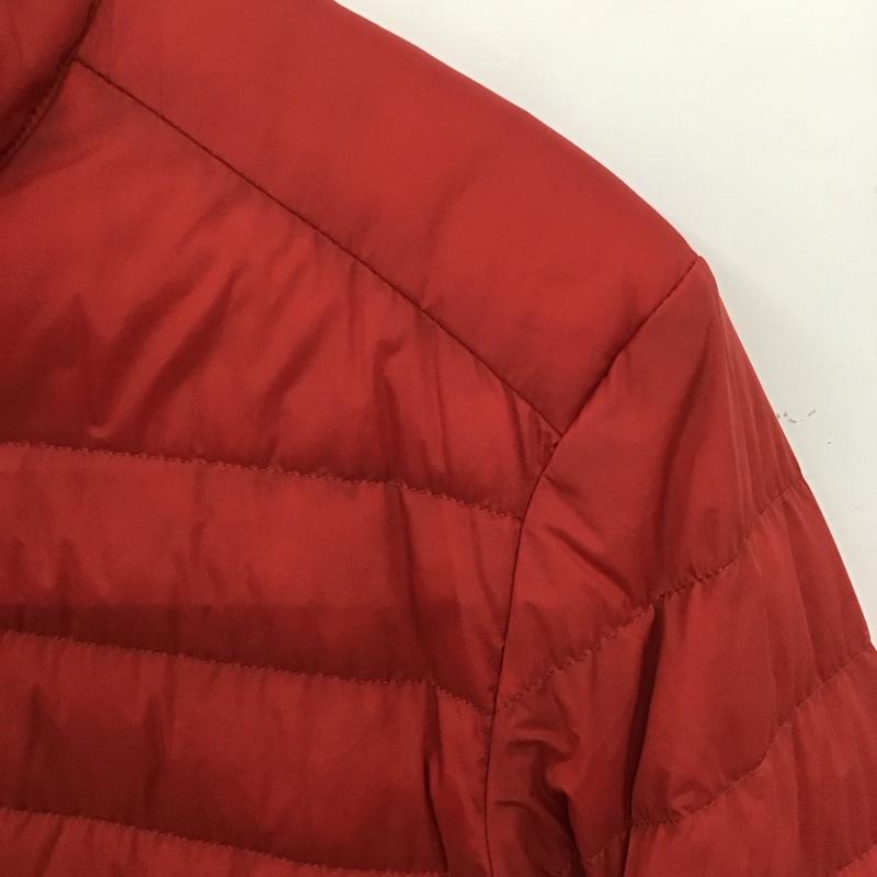 ユニクロ UNIQLO ジャケット、上着 ジャンパー、ブルゾン 311-41999 ウルトラライトダウン ジップアップジャケット アウター M 無地 赤 / レッド /  メンズ USED 古着 中古 10137253