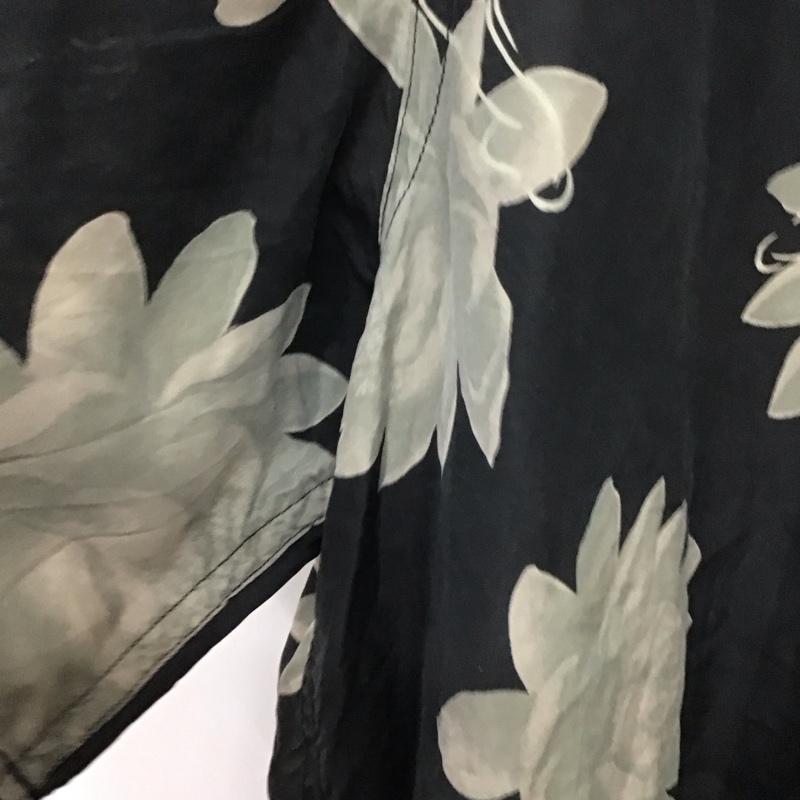 古着 USED シャツ、ブラウス 半袖 半袖シャツ プリントシャツ ポケットシャツ L プリント 黒 / ブラック /  メンズ USED 古着 中古 10137277